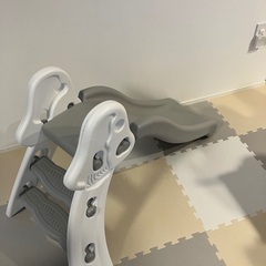 ヤトミ　折りたたみ滑り台　グレージュ