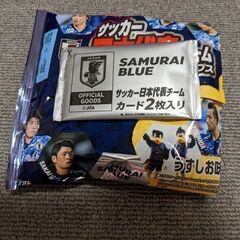 サッカー　サムライブルー　カードの画像