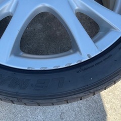 【値下げ】マツダ純正ホイール＆タイヤ 195/45R16 16×6.5J+50 100-4Hの画像
