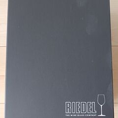 【未使用】RIEDEL　リーデルのワイングラスのペアセットの画像