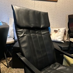 そろそろ処分します。家具 椅子 ハイバックチェアの画像