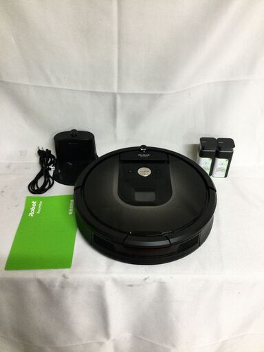 【北見市発】アイロボット iRobot ルンバ 980 2021年製 黒 掃除機 毛髪除去 (E2831shsmY)