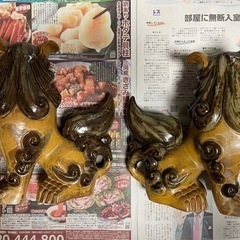 【沖縄】⑤シーサーくん　１ペアの画像