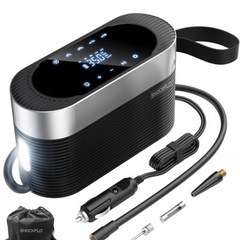 【新品】電動 空気入れ エアコンプレッサー 電動エアコンプレッサ...