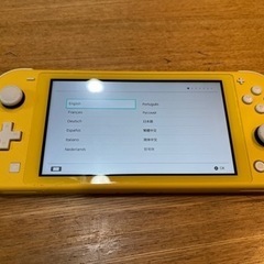 Nintendo Switch Lite ニンテンドースイッチライト 任天堂　イエローの画像