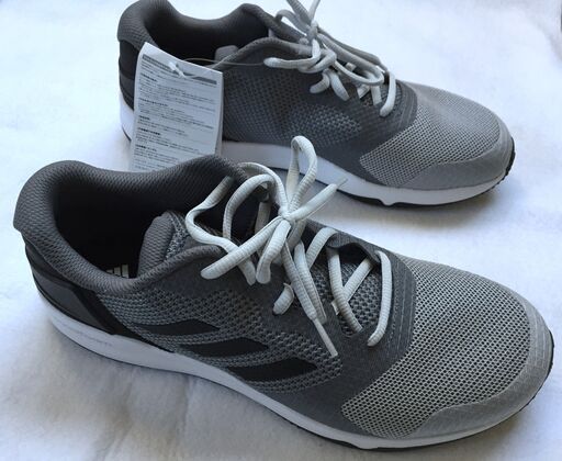 新品　ローカット　メンズ　トレーニング　シューズ CrazyTrain 2  メンズ　27.5㎝　グレー　Adidas アディダス