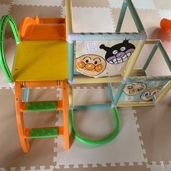アンパンマン　すべり台　滑り台　ジャングルジムの画像