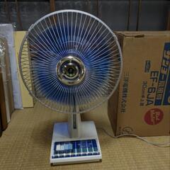 昭和レトロ SANYO扇風機 EF-6JA　サンヨー扇風機の画像