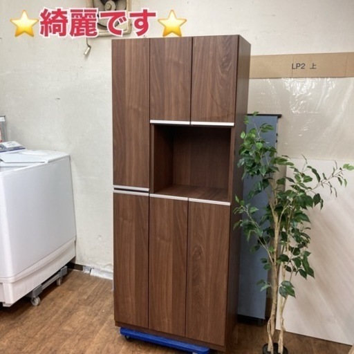 S383 ⭐ 綺麗 サン製 シューズボックス 約24足収納可能 ブラウン 幅73cm