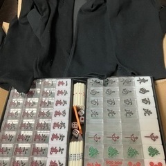 値下げ！！透明麻雀牌（新品未使用）の画像