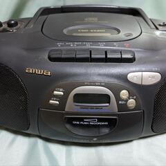 【ジャンク品】aiwa CDラジカセ　CSD-EX210