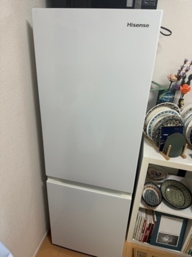 ハイセンス　冷蔵庫　　175L 白