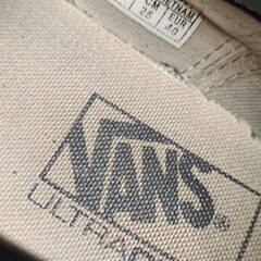 VANS　デッキシューズ　黒メンズ25cmの画像