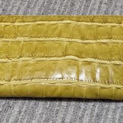 黄色の長財布