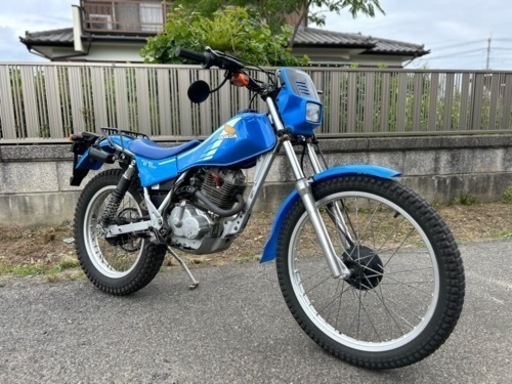 TL125オフロードトライアルバイク☆自賠責付き☆プラグやオイル交換！色々整備で快調！！すぐ乗れます^_^原付二種オートバイ☆