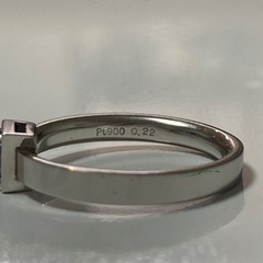 美品、希少石！ベニトアイトのプラチナリング　9号の画像