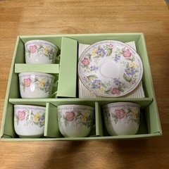 カップ＆ソーサー　5客セット