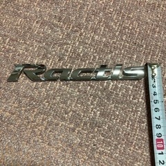 トヨタ　ラクティス　純正エンブレムの画像