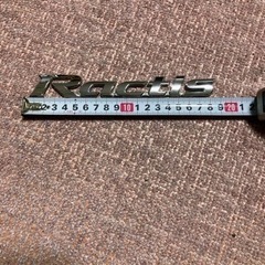 トヨタ　ラクティス　純正エンブレムの画像