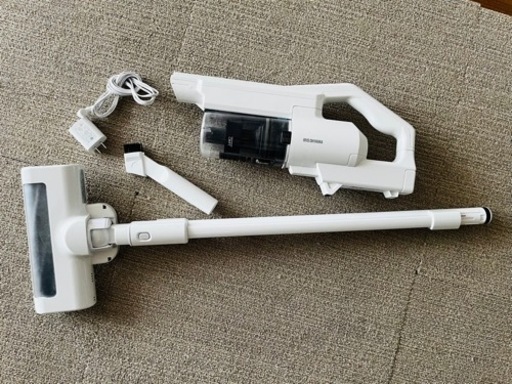 アイリスオーヤマ サイクロン クリーナー スティッククリーナー ホワイト SCD-183P