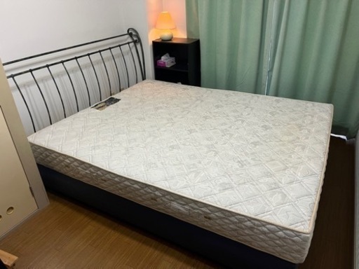 家具 ベッド ワイドダブル