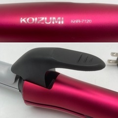未使用◆コイズミ◆ヘアケア◆マイナスイオン2WAYアイロン◆の画像