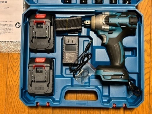 インパクトレンチ　21Vバッテリー2個