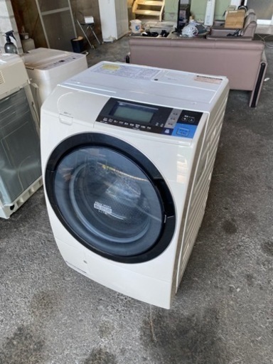 ☘️大阪市から阪南市まで配達設置無料日立ドラム洗濯機１０キロ　乾燥６キロ保証有り