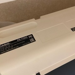 電子ピアノ　PX-770 白
の画像