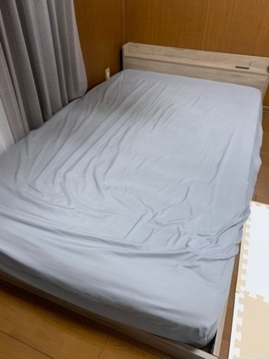 セミダブルベッド マットレス付き！