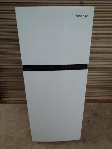 2ドア冷蔵庫   Hisense   120L   2021年製