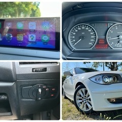 ◆車検R8年6月◆走行5.3万キロ◆BMW1シリーズ◆スマホ連携ディスプレイ◆の画像