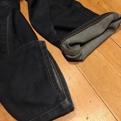 ユニクロ　ストレッチ　ストレート　デニム　34インチの画像