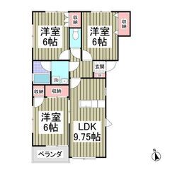 💙フリーレント1ヶ月！敷礼０！《3LDK》高崎市♦デザイナーズ物...