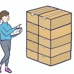 Amazon倉庫への納品作業