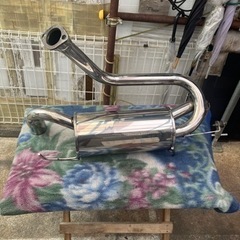 プロフ必読でホンダ　ビート　ホンダツインカム　ステンレスマフラー の画像