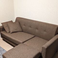 【2/24AMまで引き取り限定】3人用ソファ