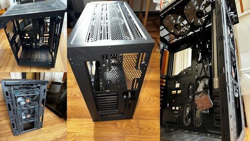 デスクトップパソコン Thermaltake VIEW 31 TG Mid Tower Case, Corsair H110i  280mm Liquid Cooler, Controller USB Stand