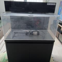 　爆安　アクリル水槽&水槽台　濾過器　ポンプ