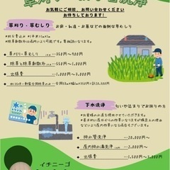 ☆草刈り・承ります☆