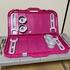 (取引相談中)ピクニック　ミニ　テーブルセットの画像