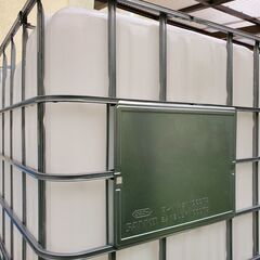 サンコー。サンバルク。１０００リットル。蓋が大きい。農業タンク。雨水タンク。農薬散布。の画像