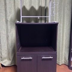 レンジ台とレンジ上ラック