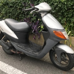 原付バイク　スズキ　レッツ　前後タイヤ新品　駆動系分解清掃　世田...