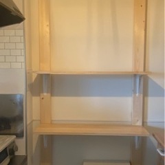 DIY キッチン棚　ラブリコ