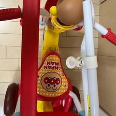 折りたたみ三輪車　アンパンマンの画像