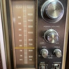 SONY ソニー ラジオ AM FM  昭和レトロ ICF-9250の画像