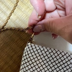 白パーティバッグ バッグ ポーチの画像