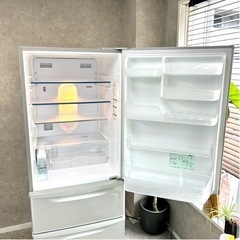 ☑︎ご成約済み🤝　Panasonic 3ドア冷蔵庫 321L✨ 配送も可能⭕️の画像