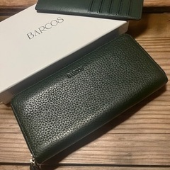 BARCOS バルコスラウンドファスナー 長財布